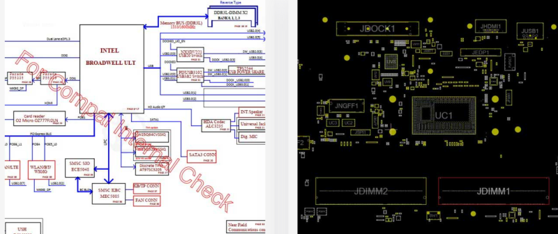 戴尔 Latitude E7450 ZBU10 LA-A961P REV 1.0 图纸+点位图-修呗修呗