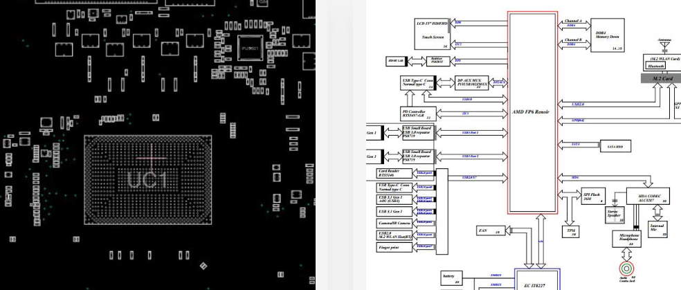 联想 Lenovo NM-C811 图纸+点位-笔记本图纸+点位论坛-电脑维修社区-修呗修呗