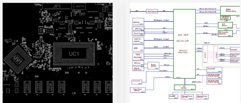 Lenovo Air 15ITL 202  NM-D211 图纸+点位图-修呗修呗