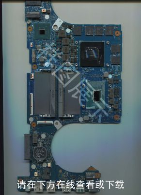 华硕 FX86F 版号：FX505GM REV:2.0-修呗修呗