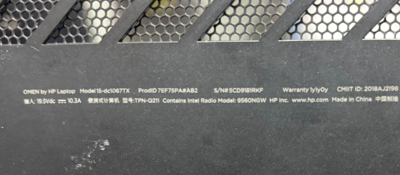 图片[3]-惠普 暗影精灵4 TPN-Q211 版号：DAG3DCMBCC0 REV:C-修呗修呗