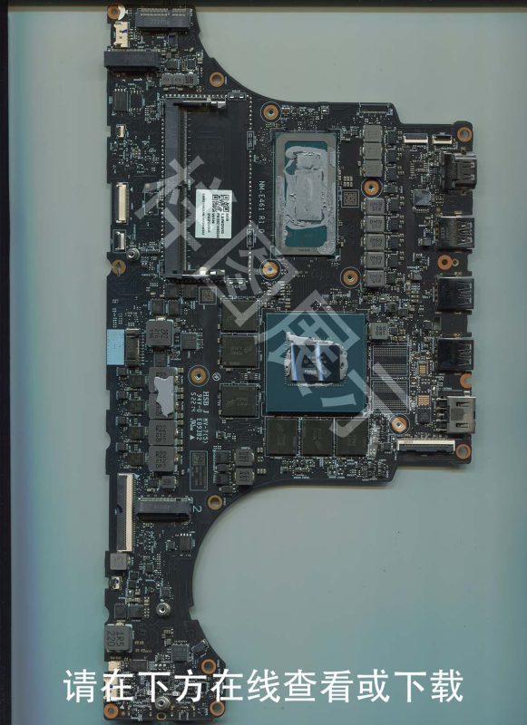 联想拯救者 Y9000X IAH7 2022 板号：NM-E461 R1_0-修呗修呗