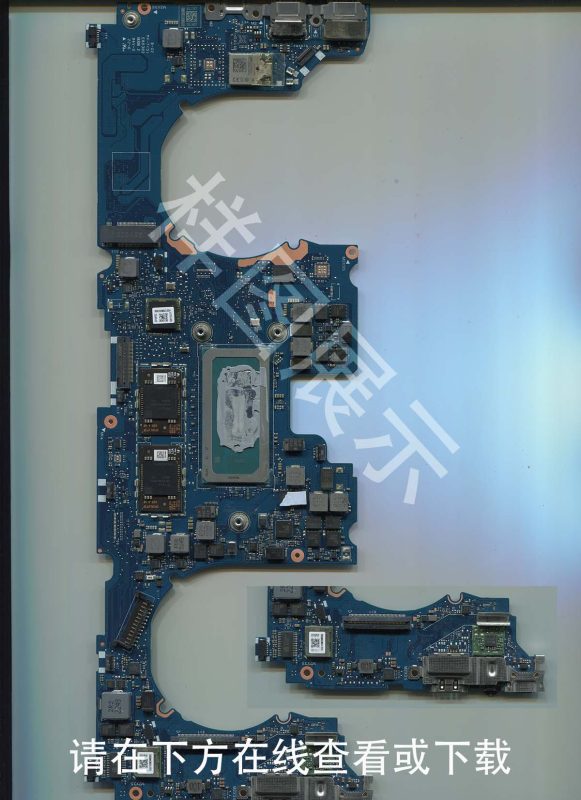 华为 型号：KLVF-16 板号：NB6158A_MB_V6 主板超清图-修呗修呗
